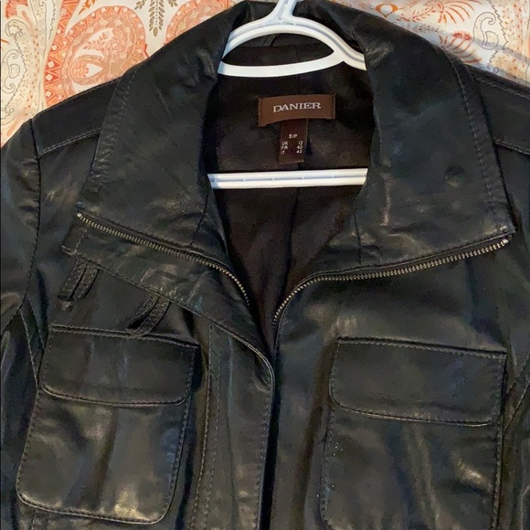 Genuine Leather Coat - Picture 2 of 5